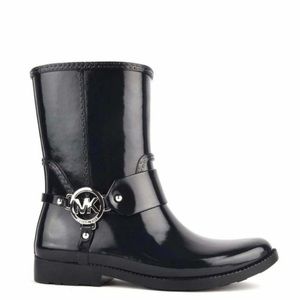 Michael Kors “Fulton” Harness Rain Boot - Size 6